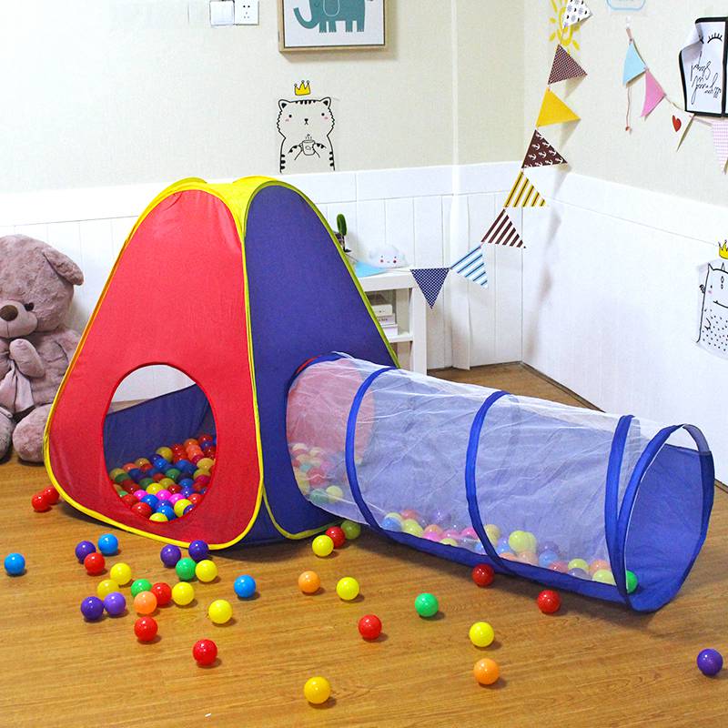 3 in 1 Kids Indoor Play Tunnel