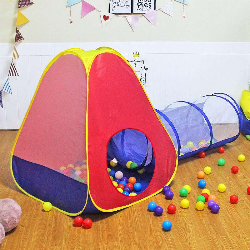 3 in 1 Kids Indoor Play Tunnel