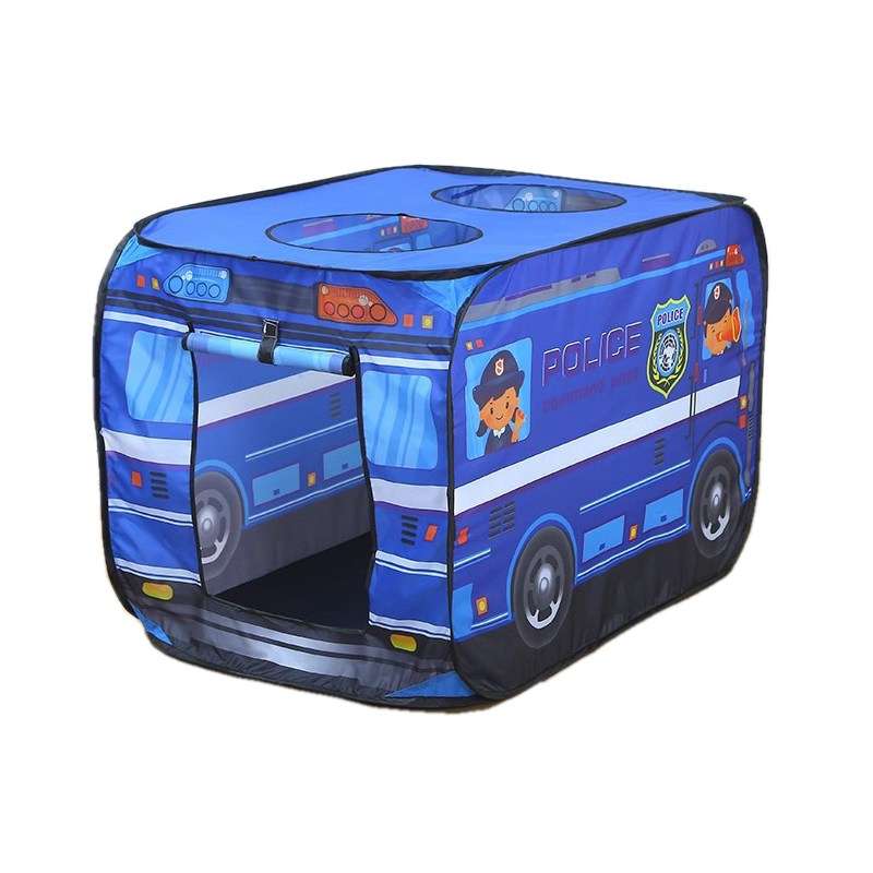 Police Car Kids Pop Up Play Tent