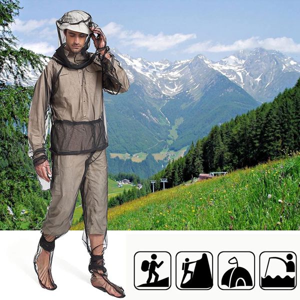 Unisex Outdoor Mosquito Net Suit