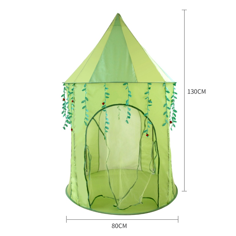 Green Mongolian Yurt Kids Playhouse Tent