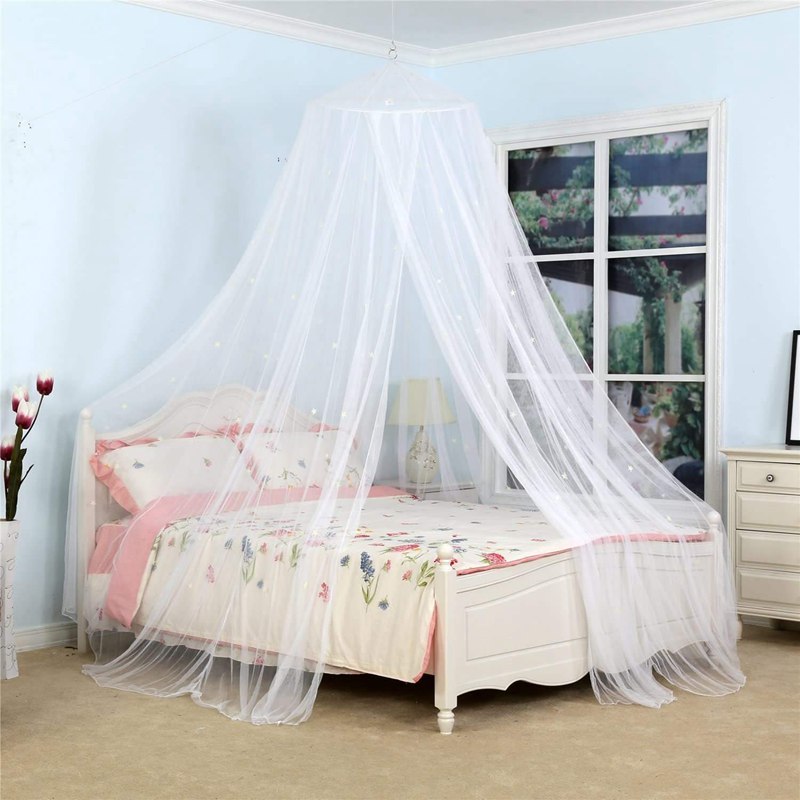 Night Light Star Dome Shaped Mosquito Net