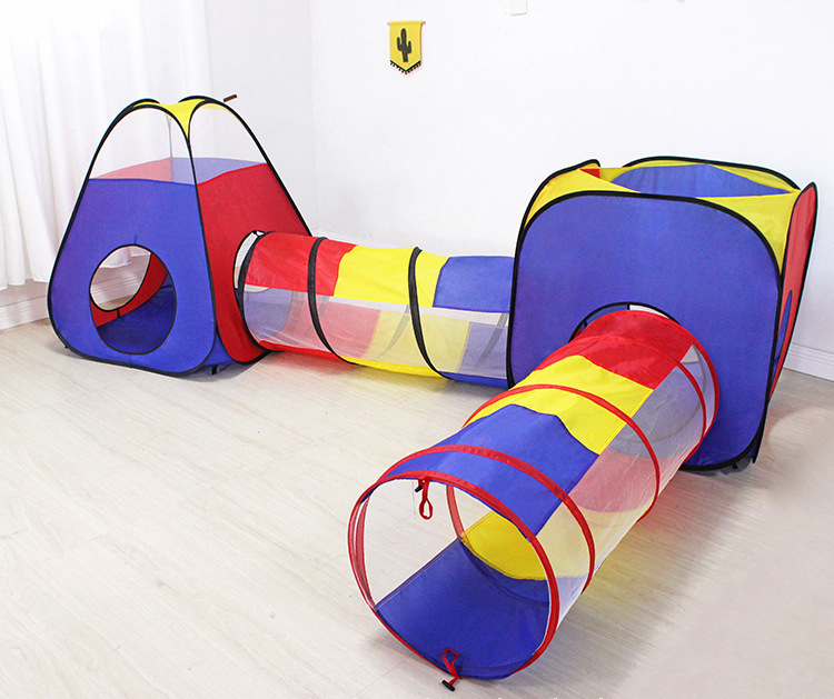 3 in 1 Kids Indoor Play Tunnel