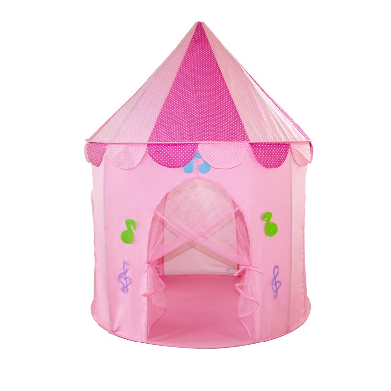 Indoor Pink Girls Play Tent