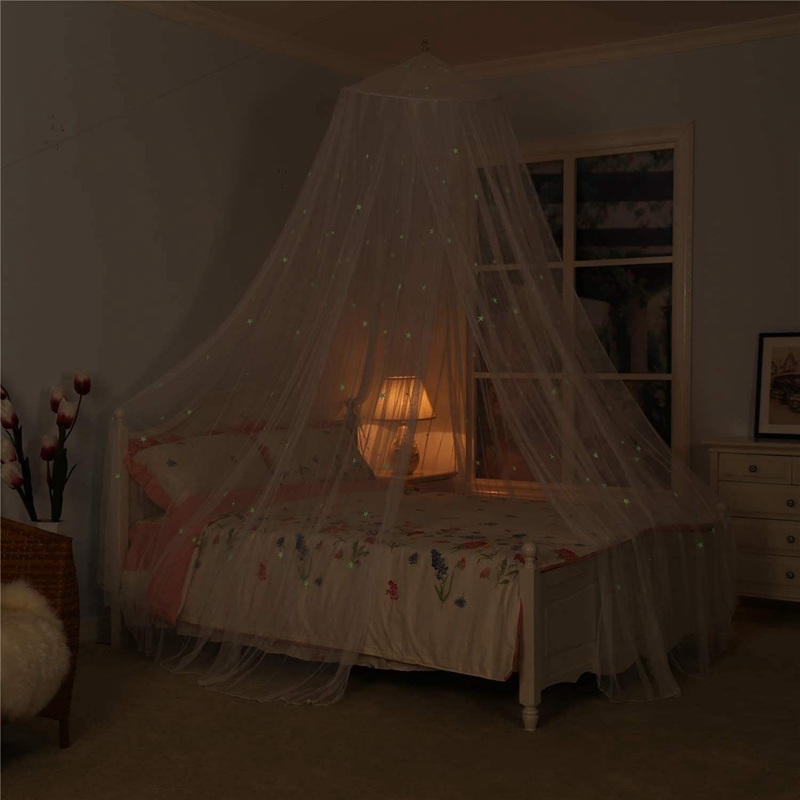 Night Light Star Dome Shaped Mosquito Net