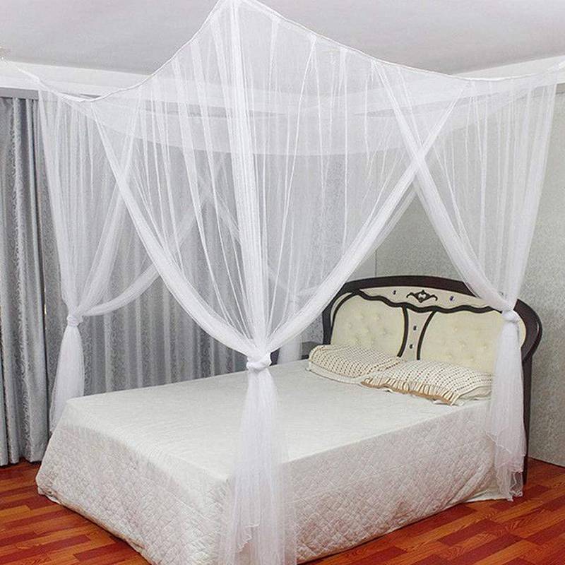 Rectangular Four Door Mosquito Net