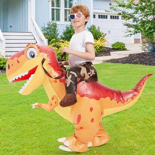 Kids Funny Inflatable Dinosaur Costume