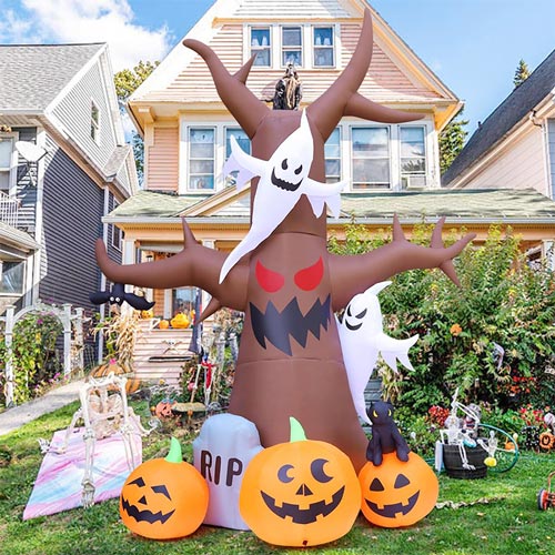 Halloween Inflatable Ghosts And Pumpkins