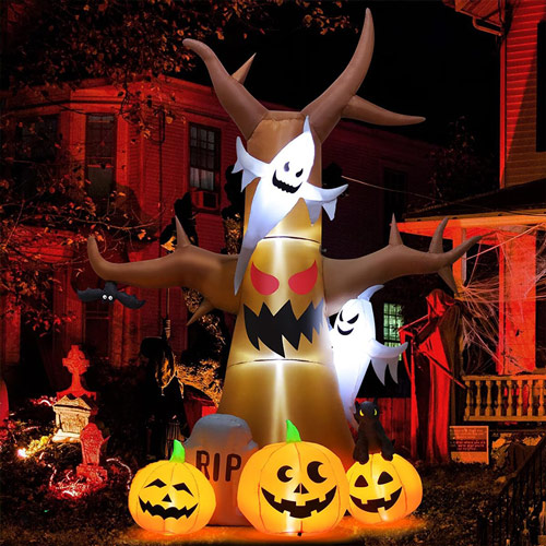 Halloween Inflatable Ghosts And Pumpkins